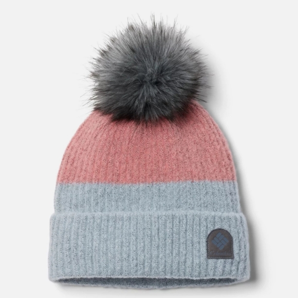 Columbia Winter Blur Pom Pom Beanie - Picture 1 of 8